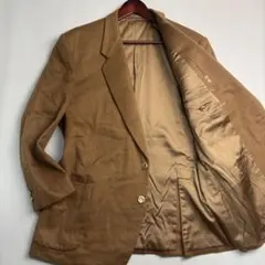 極美品✨カシミヤ100％ テーラードジャケット L〜XL キャメル