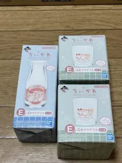 ちいかわ 一番くじ E賞 湯あがりグラス 3個セットのサムネイル