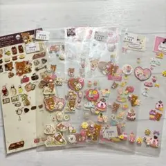 リラックマ コリラックマ シールセット ジュエリードロップ