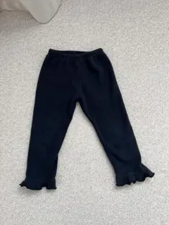 100cm 裏起毛 長ズボン パンツ 10分丈 厚手 冬物 裏ボア