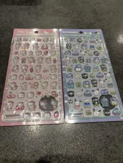 サンリオ キャラクターシール 2シートセット