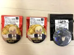 名探偵コナン トレーディングホログラム缶バッジ 安室透 ジン 3個セット