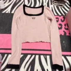 SHEIN ピンク長袖