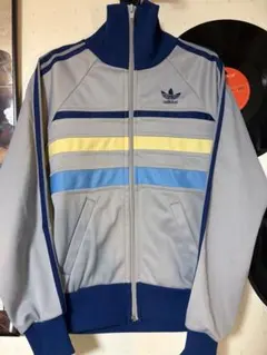 adidas トラックジャケットスナップボタン ヴィンテージ70〜80年代