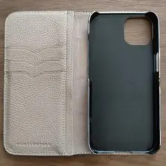 BONAVENTURAボナベンチュラiPhone14Pro手帳型ケースグレージュ - メルカリ