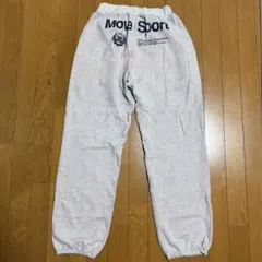 DESCENT movesport スウェットパンツ グレー×オレンジ XL