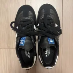adidas SAMBA ブラック ホワイト 22cm