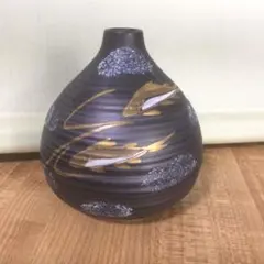 【HMZ53】九谷焼　花瓶　玉竜　KUTANI　ART　保管品