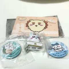 ちいかわ　くら寿司　ビッくらポン　缶バッジ　キーホルダー 報酬うどんカード
