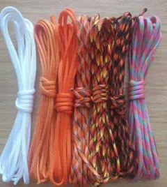 Ee 3m×7 パラコード 4ミリ7芯 ハンドメイド キーホルダー クラフト 紐