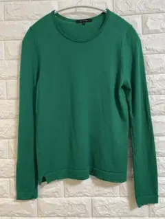 MACPHEE グリーン 長袖ニット 1