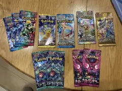 ポケモンカード　各種　合計11パック