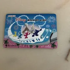 Disney Resort Line チャージカード 1000円　使用済み