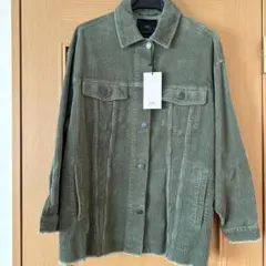 ZARA コーデュロイ シャツジャケット