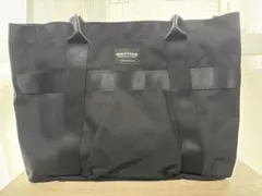 WONDER BAGGAGE ライト トートバッグ ブラック