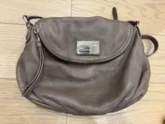 MARC BY MARC JACOBS レザーショルダーバッグ ブラウン 本革