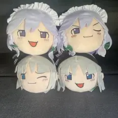 東方Project　十六夜咲夜　魂魄妖夢　ゆっくりしていってね!!ぬいぐるみ