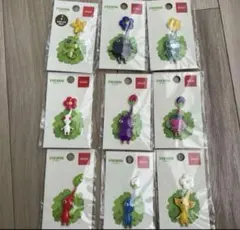 任天堂 ピクミン バッジ PIKMIN 7点セット 赤黄青岩白羽紫 任天堂 ピクミン バッジ PIKMIN 7点セット 赤黄青岩白羽紫 任天堂