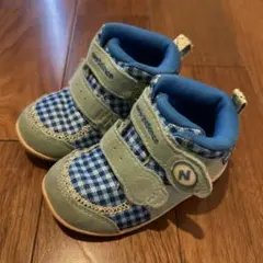 New Balance ベビーシューズ 青/グレー