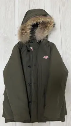 DANTON タッサーダウンジャケット 着脱可能ファー付　36 DANTON/FAKE FUR HOODED DOWN JACKET｜Daytona Park(FREAK'S STORE公式