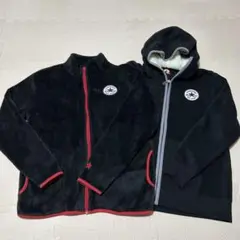 CONVERSE ALL STAR コンバース　フリースジャケット2枚セット