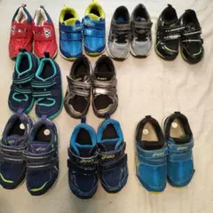 スニーカー 9足セット17.0 17.5 18.0 18.5アシックス