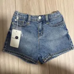 【新品】エンポリオアルマーニ ベビー キッズ デニムショートパンツ 92cmのサムネイル