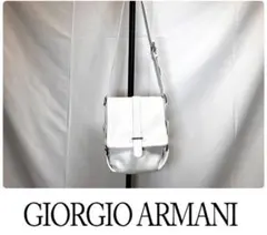 最終値下げGiorgio Armani レザー　メンズ　ショルダーバッグのサムネイル