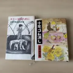 忌野清志郎 詩集 エリーゼのために 十年ゴム消し 2冊セット