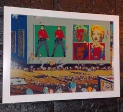 ロバート・ラウシェンバーグ 1982 グッゲンハイム美術館 ポスター