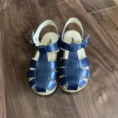 familiar サンダル 17.0cm ネイビーのサムネイル