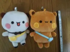 タイムセール】２体セットBUBU とDUDU ぬいぐるみキーホルダーブブドゥドゥのサムネイル