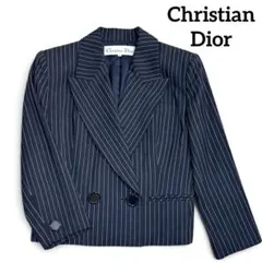 Christian Dior ストライプ ジャケット ダブル ヴィンテージ Mのサムネイル