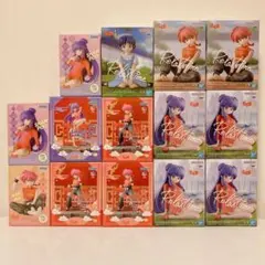 新品未開封 らんま1/2 フィギュア シャンプー・らんま・天道あかね 計14点