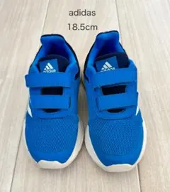 adidas キッズスニーカー 18.5cm ブルー