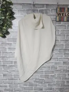 ZARA タグ無し未使用 アイボリー アシンメトリックセットアップ