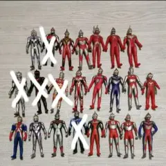 ウルトラマン ソフビ フィギュア 18個まとめ売り