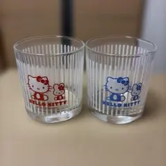 レトロ⭐︎ハローキティ⭐︎ペアグラス