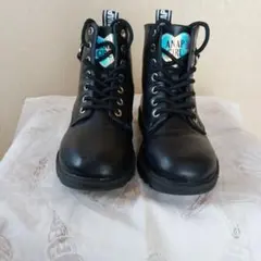 ANAP GIRL ブラックブーツ ジッパー付き