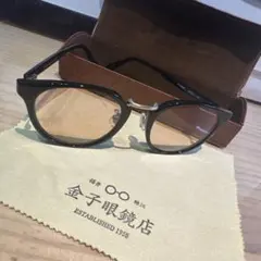 金子眼鏡　kos-036 BK サングラスのサムネイル