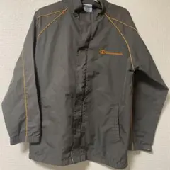Champion グレー ナイロンジャケット