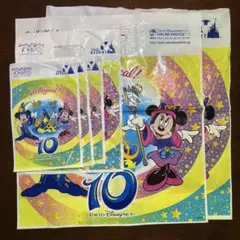 東京ディズニーリゾート 10周年 ショップ袋 (希少品) 6枚セット