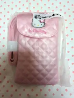 ♥ハローキティ 1番くじ♥ミニショルダー ♥キルティング♥ピンク