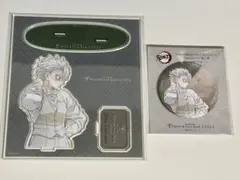 鬼滅の刃】モクテルバー 日替わりデザートアクスタ&缶バッジ おまけ付