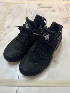 NIKE AIR HUARACHE BLACK WHITE エアハラチ ブラック