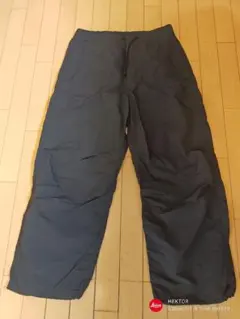 gu ワイドパラシュートパンツ　ブラック　Lサイズ