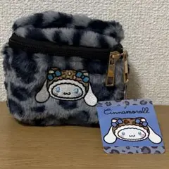 サンリオ ミニミニバニティポーチヒョウ柄 シナモンロール
