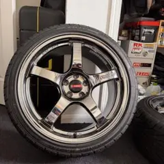 レイズ グラムライツ57CR 18インチ 値下げ可 レイズ グラムライツ 57DR-Xリミテッドエディション 18インチ【265