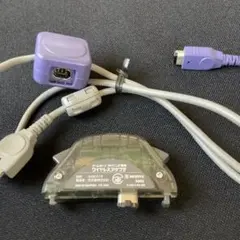 Nintendo ゲームボーイアドバンス　純正通信ケーブル＋ワイヤレスアダプタ