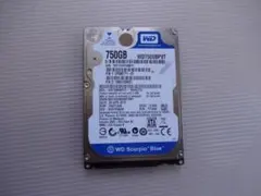 ハードディスク 2.5インチ 750GB WD